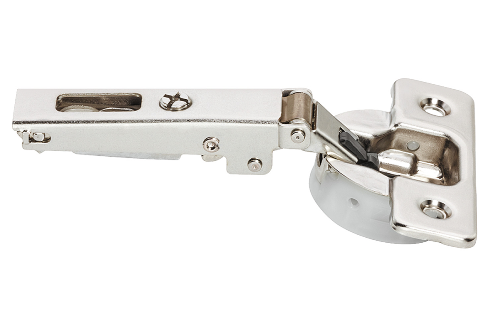 Concealed hinge, Häfele Metalla 510 A/SM 110°, full overlay mounting