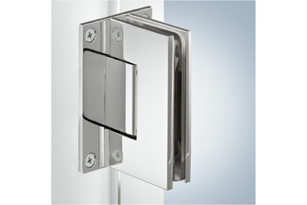 shower door hinge, For wall-glass connection