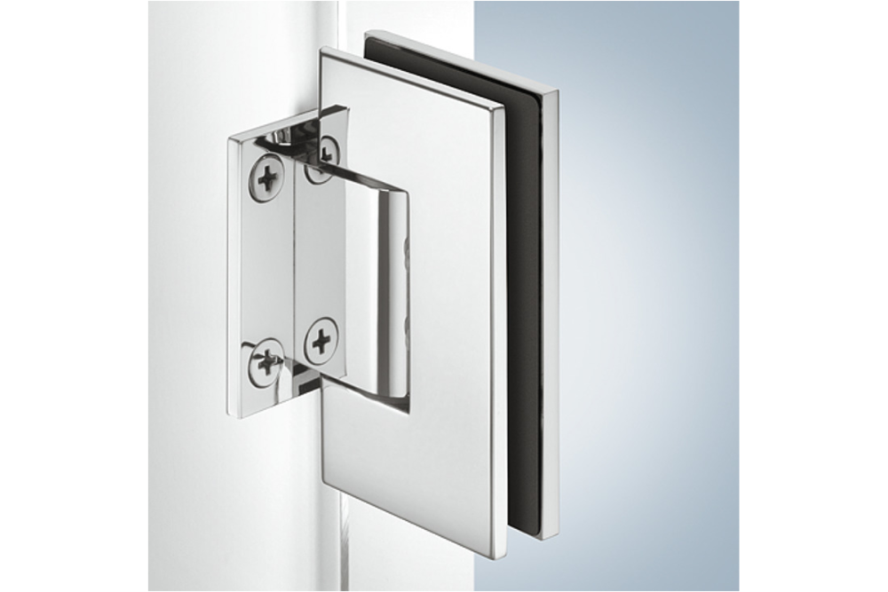 shower door hinge, Straight, adjustable, Aquasys