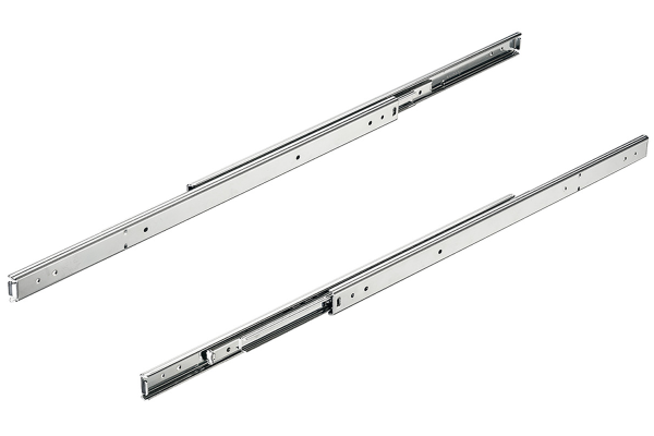 مسارات كروية، امتداد كامل، Accuride DZ 2431، سعة تحميل تصل إلى 20 كغ، فولاذ، تثبيت جانبي