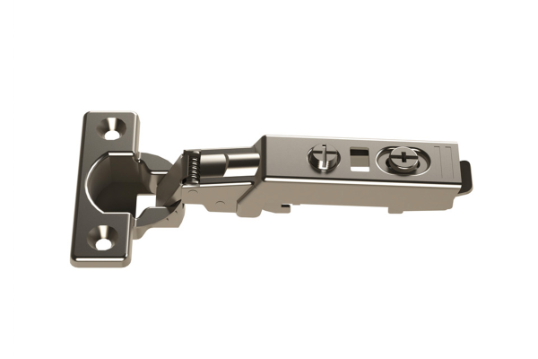 Concealed hinge, Häfele Metalla SM 95° mini, Full overlay mounting, with soft closing
