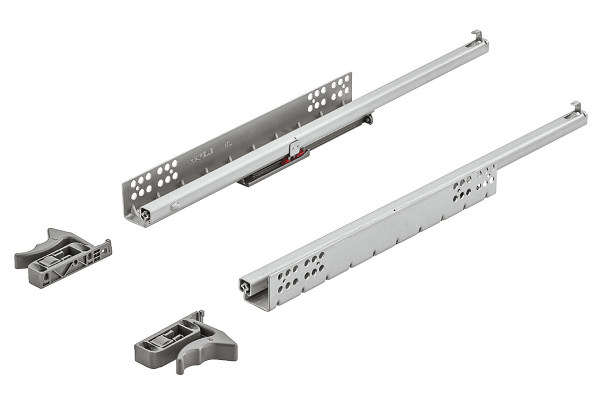 سكة سحب خفية، Häfele Matrix Runner UM S25، امتداد مفرد، قدرة تحميل حتى 25 كغم