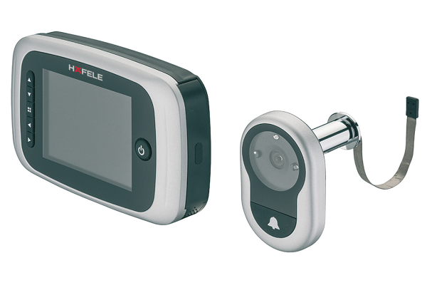 Digital door viewer, 3.5" TFT, with infrared camera and micro SD card