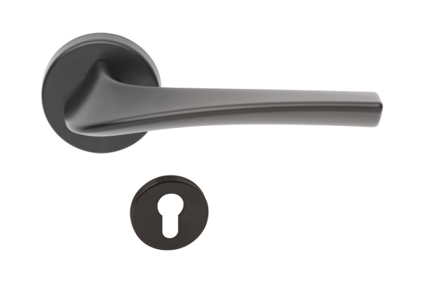 Door handle set, Zinc alloy, grade 3, MASTER