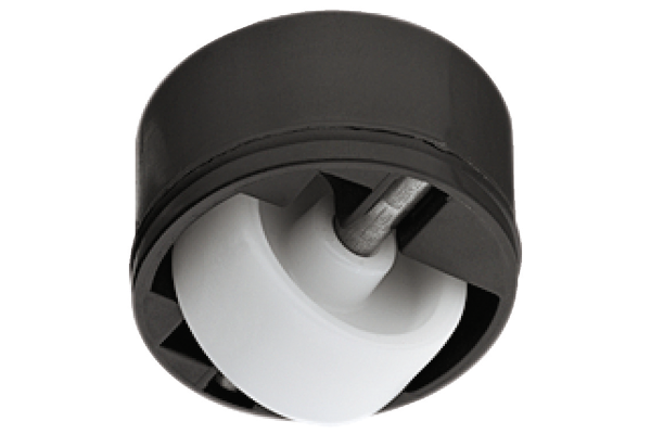 عجلة أثاث ثابتة (Furniture Castor)، سعة تحميل 50 كغ، بدون فرملة