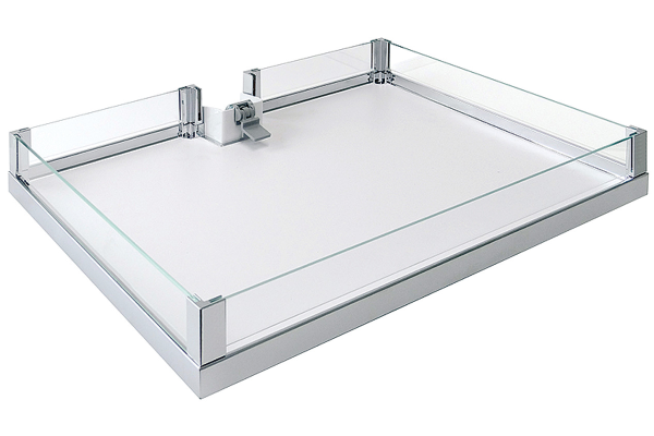 رفّ معلّق مع لوح تمديد الارتفاع