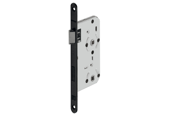 Mortise lock, For hinged doors, bathroom/WC