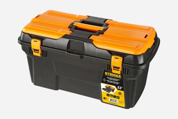 Grip Tool Box With Plastic Latches