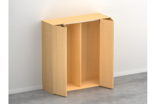 Sliding door fitting, Häfele Slido F-Fold61 25A, set