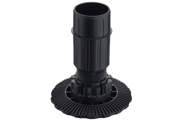 أنبوب مع قاعدة تثبيت لولبية