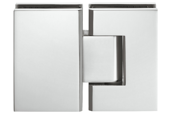 مفصلة باب الدوش – لاتصال زجاج-بزجاج، 180°، بتشطيب كروم مصقول